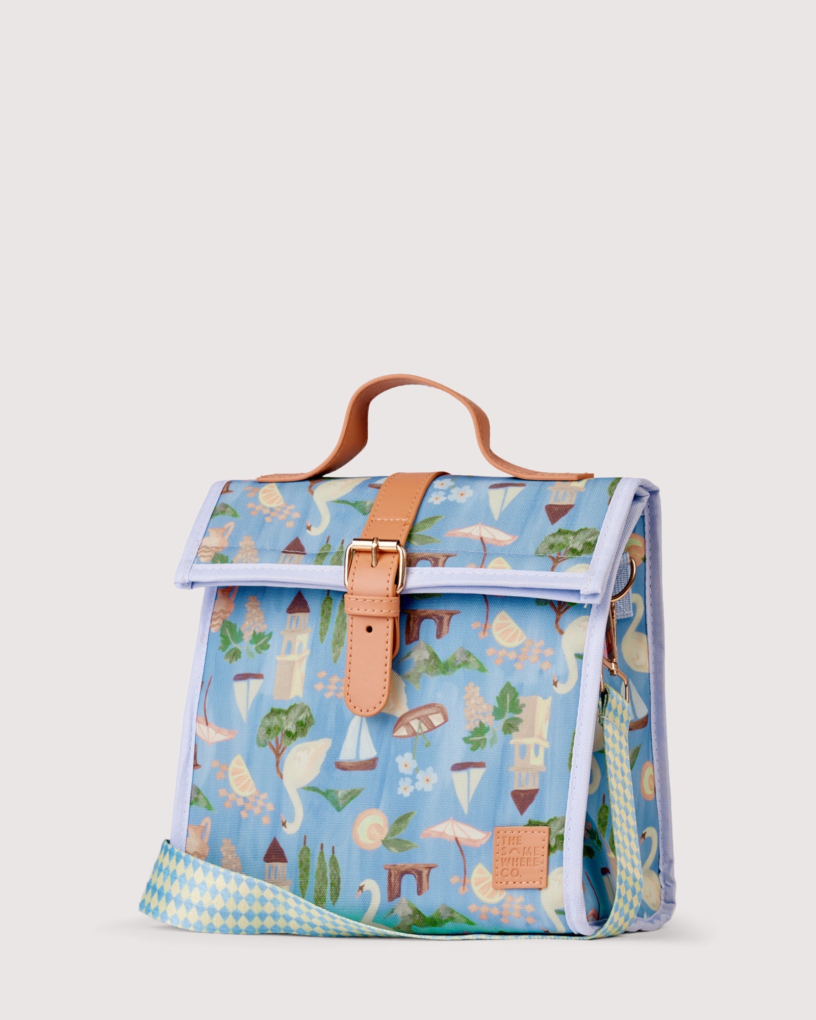 The Satchel - Lunch Bag - Swan Lake