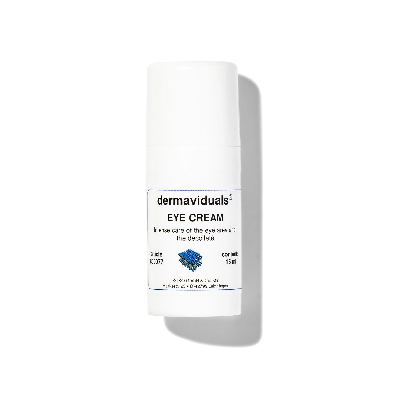 Eye Cream calma spa and skin clinic armadale award winning dermaviduals eye care Intense age management of the eye area