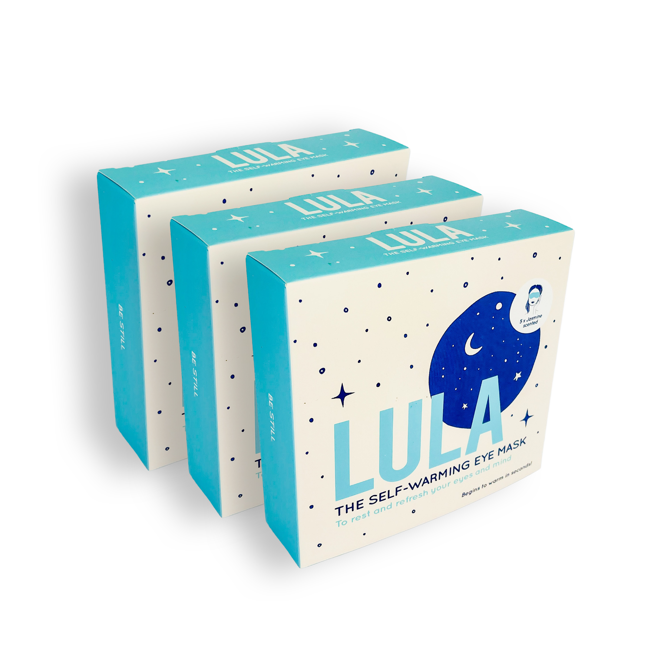 BUNDLE OF 3: JASMINE SELF-WARMING EYE MASKS (3 BOXES, 5 MASKS PER BOX)