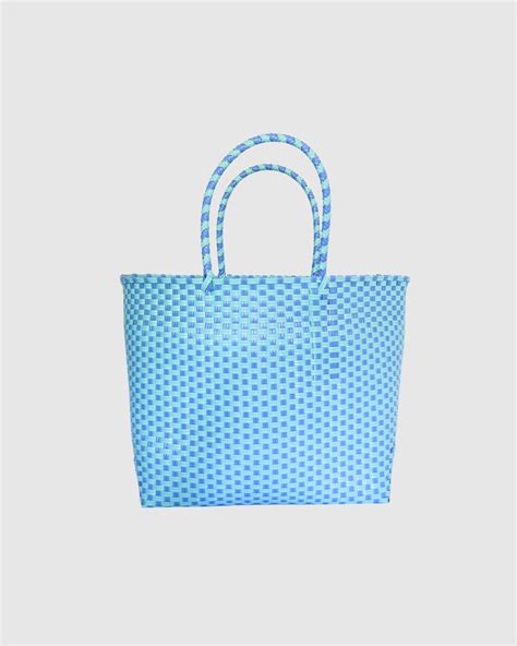 mimmi terra eco tote turchi recycled plastic beach bag sand free